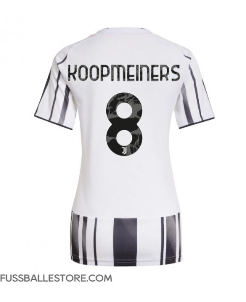 Günstige Juventus Teun Koopmeiners #8 Heimtrikot Damen 2025-26 Kurzarm Günstige Juventus Teun Koopmeiners #8 Heimtrikot Damen 2025-26 Kurzarm